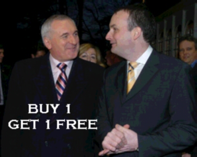 Bertie Ahern and Michal Martin: Buy 1, Get 1 Free