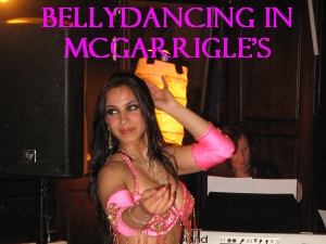 Bellydancing in McGarrigle's